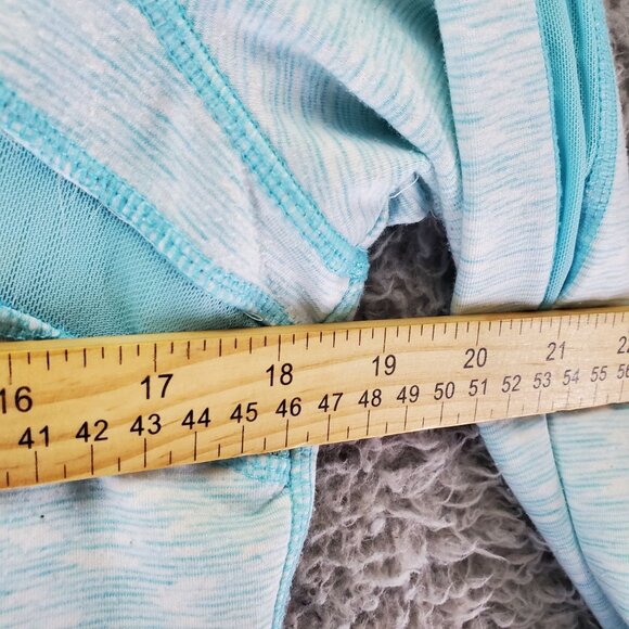 Tangerine Jacket Women's XL Light Blue Full-Zip Hoodie Jacket - Picture 5 of 8
